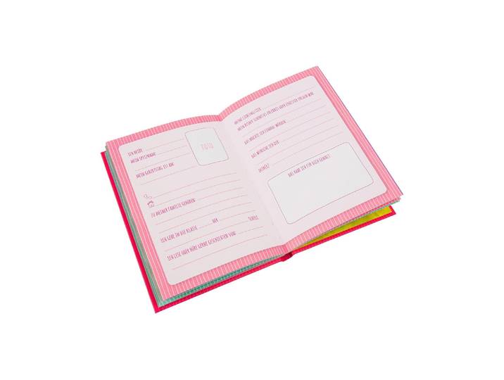 Poesiealbum GOLDBUCH Freundebuch Pferdeliebe , pink, Notizbücher, Poesiealbum