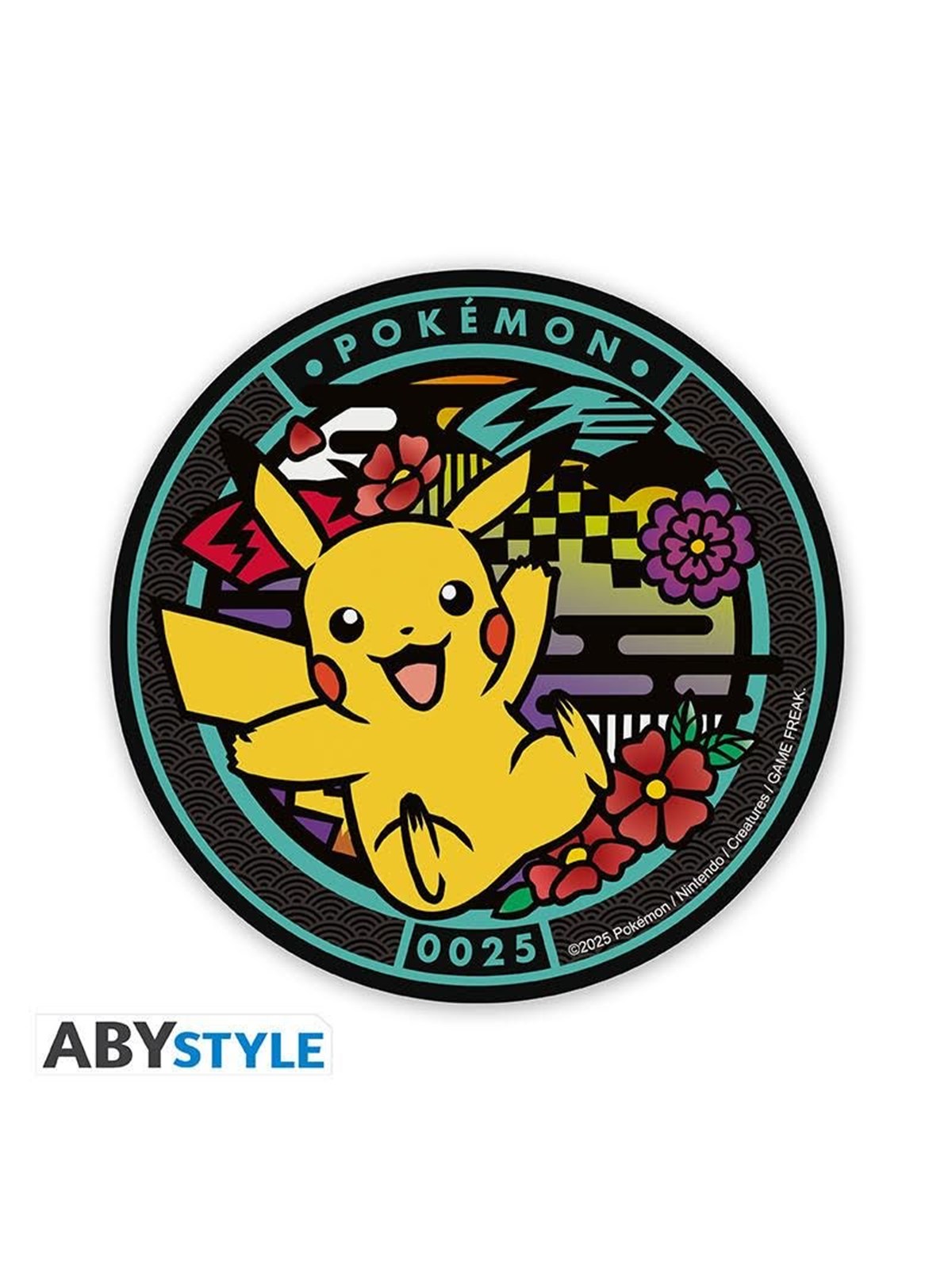 ABYstyle - Pokemon - Cermic Coaster (Pikachu) - Untersetzer