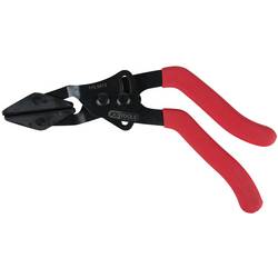 KS Tools 115.5013 Stufenlose-Abklemmzange abgewinkelt, Ø 35,0 mm