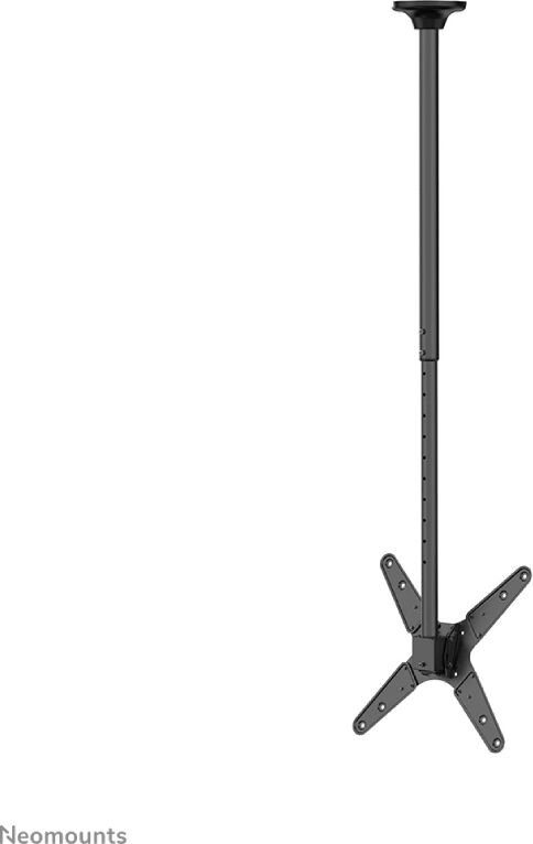 Neomounts support plafond FPMA-C340BLACK Support de plafond orientable pour TV et moniteurs mesurant entre 32 et 75 pouces.