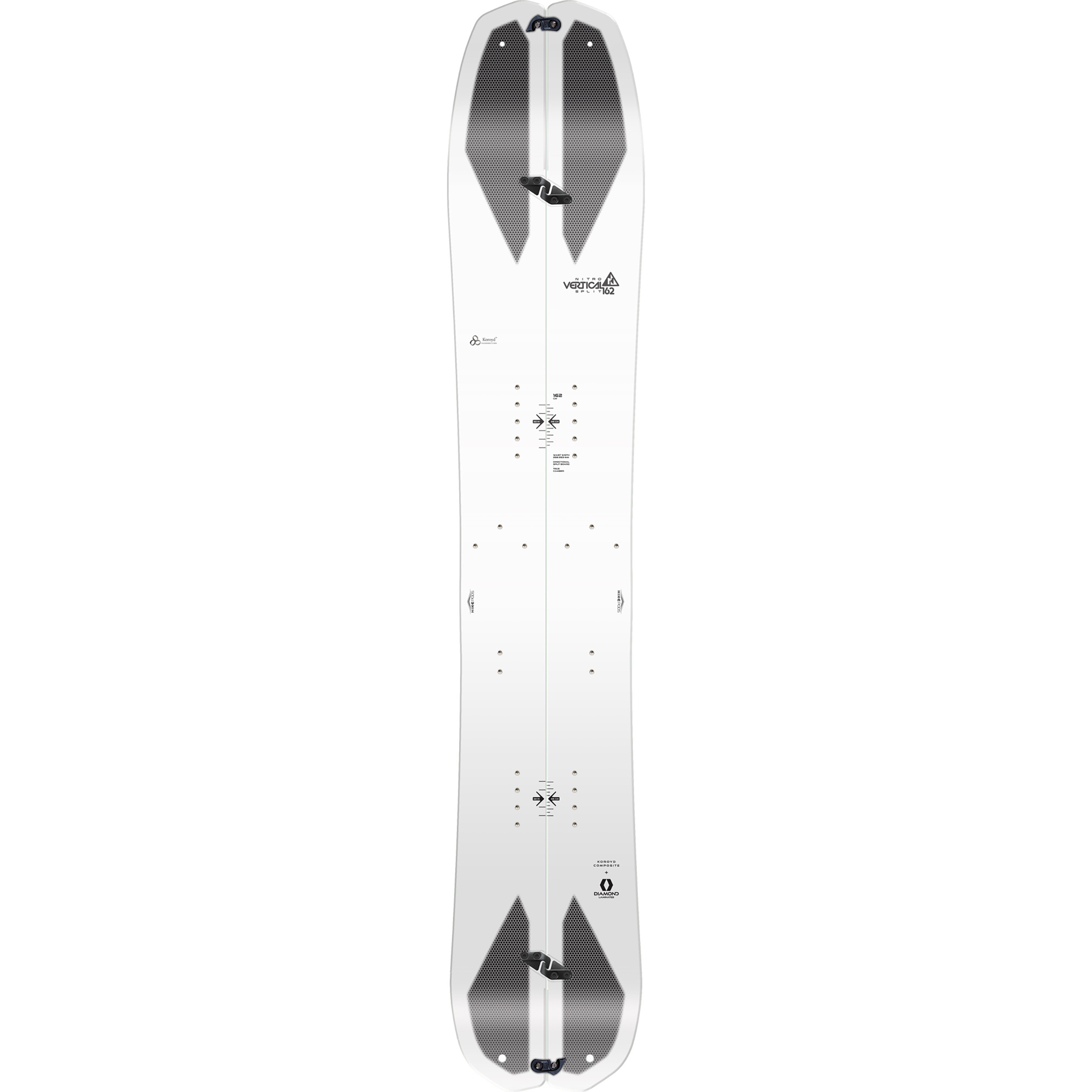 Nitro Vertical Splitboard 25/26 Splitboards weiss Splitboard