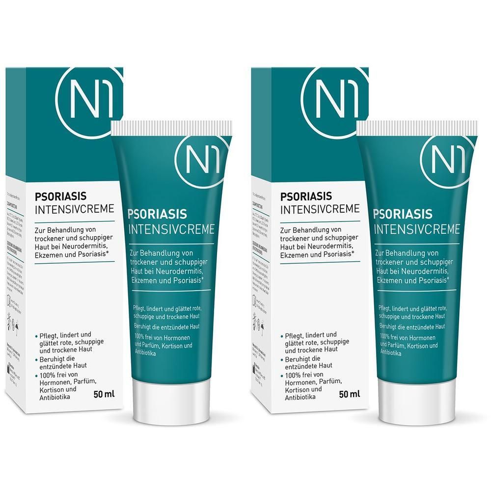 N1 Psoriasis Intensivcreme x2 2x50 ml Creme