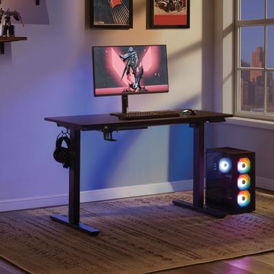 Office Star Products OSP Primo Desk with Storage and Adjustable Height