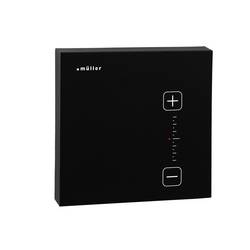 Müller KNX 24711 Raumtemperaturregler, Luftgüte-Temperatur-Feuchte-Sensor GS 41.12 knx RAL 9005