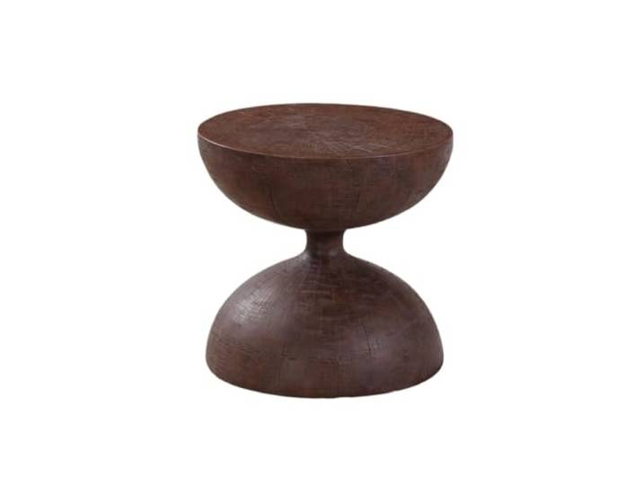 ksjdieunf Couchtisch Seite Ecke Homestay Kunst Kreative Nachttisch Massivholz Pier Retro Kleine Kaffee Tisch Tische for Wohnzimmer(A)