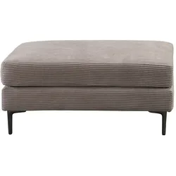 HOME DELUXE Hocker BELLANO - Cord Beige
