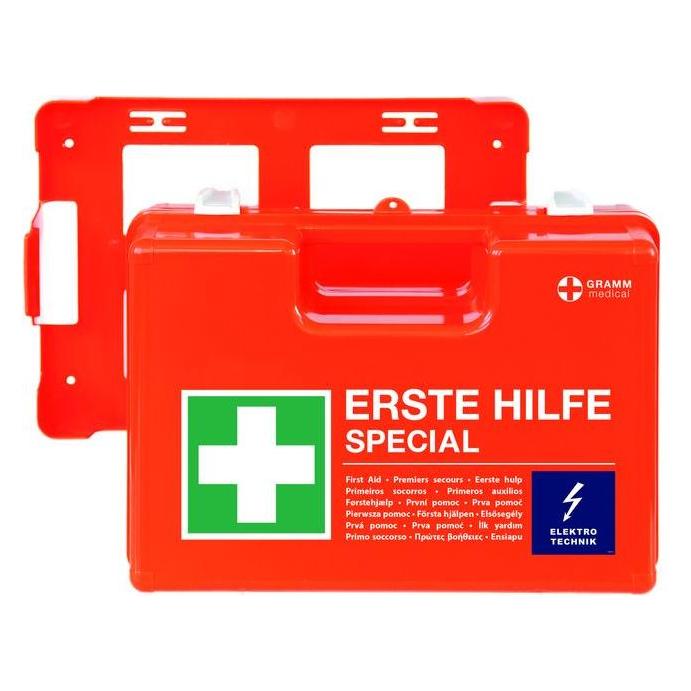 GRAMM medical Verbandkoffer Special Elektrotechnik DIN 13 157 inkl. Spezialfllung (Verbandskasten) (33161492)