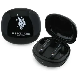 US Polo Assn DH Logo - TWS Kopfhörer + Lade- Hülle (schwarz)