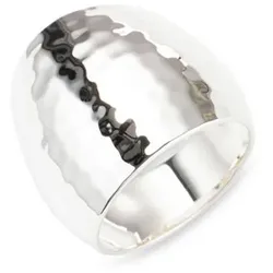 THOMAS & SOHN Ring poliert/gehämmert mind. 6,3g Silber Palladio