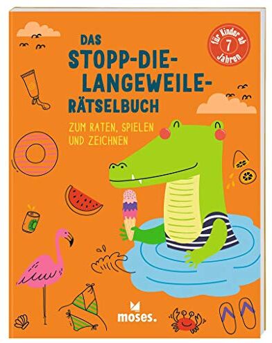 Elizabeth Golding - moses. Das Stopp die Langeweile Rätselbuch Anti-Langeweile-Rätselbuch Beschäftigung für Kinder ab 7 Jahren: Zum Raten, Spielen und Zeichnen (Anti-Langeweile-Rätselbücher) - Preis vom 09.10.2026 07:28:09 h