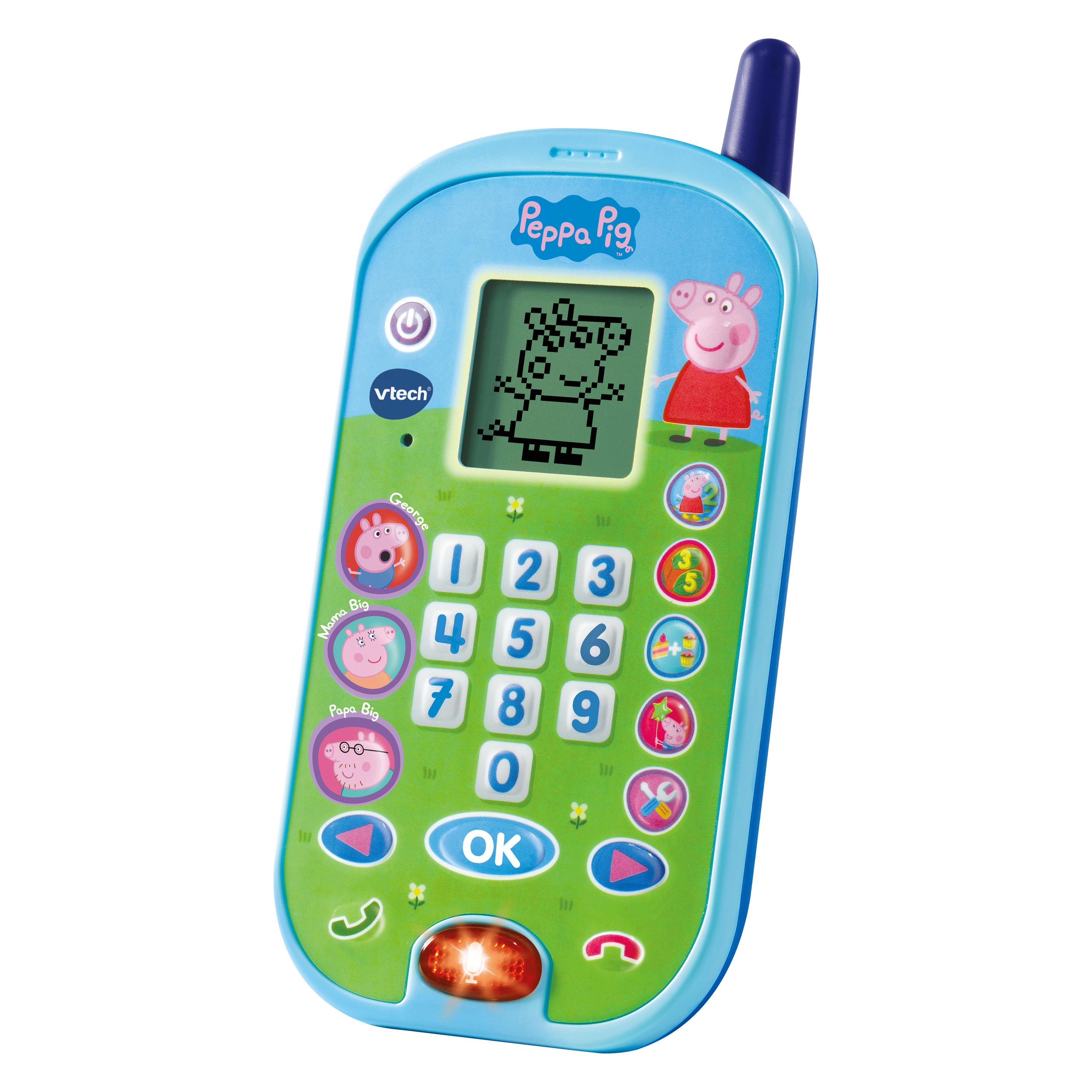 VTech Peppa Pig - Leertelefoon (Niederländisch, 2 - 5 Jahre) (80-523123)