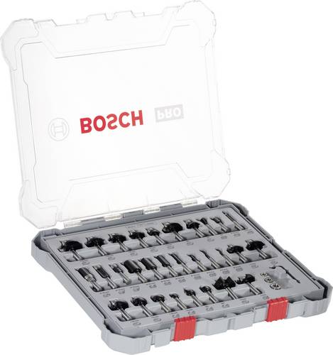 Fräser-Set, 8-mm-Schaft, 30-teilig Bosch Accessories 2607017475
