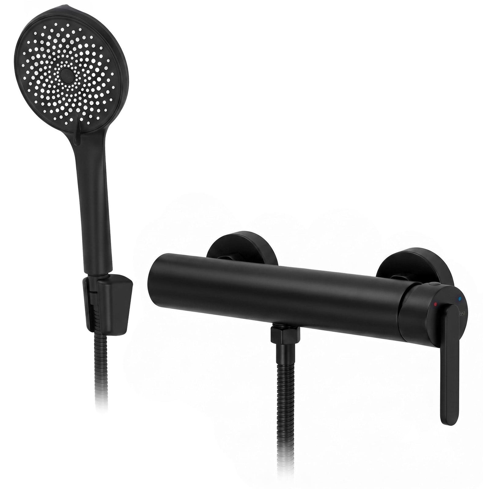 Rea Badkraan Ontario Side Black met sprayfunctie