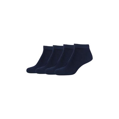 Sneakersocken CAMANO "ca-soft", Herren, Gr. 39-42, blau (navy), Elasthan, Polyamid, Viskose, unifarben, normal, Socken Sneakersocken, mit druckfreinem Bündchen