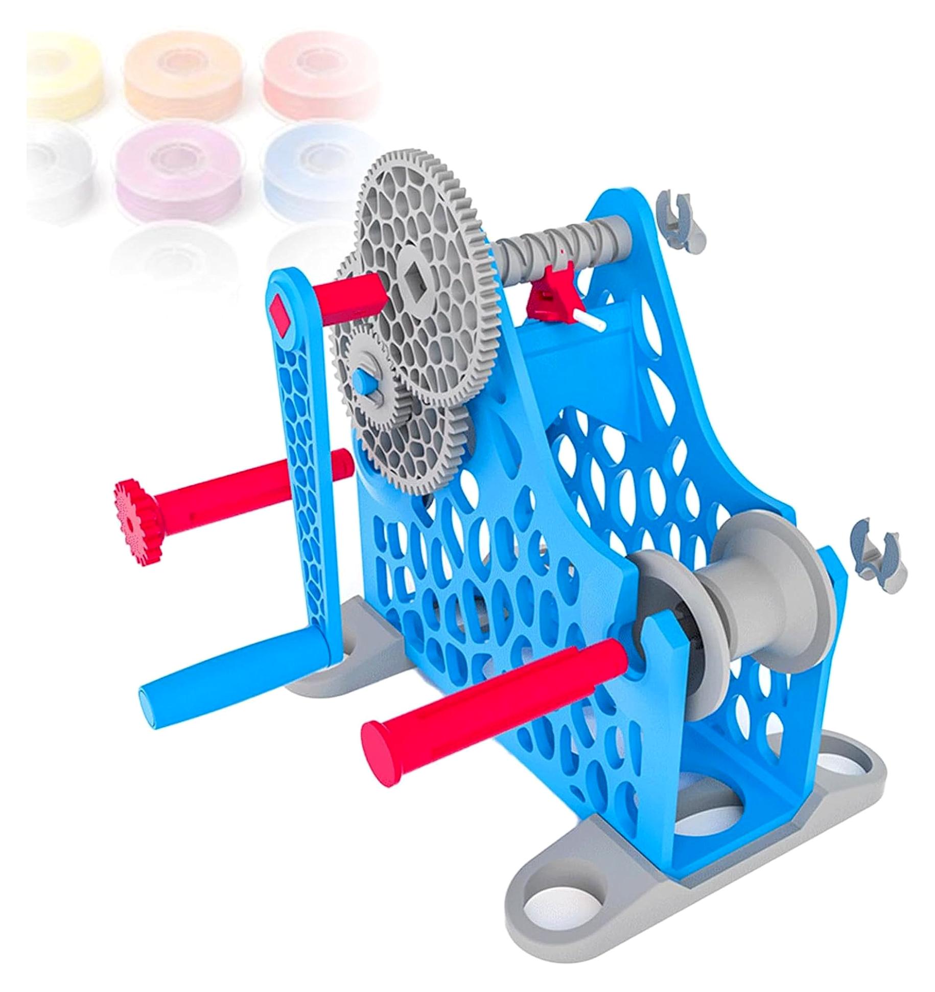 Handkurbel-Spulenwickler für 1 kg Spulen, modulares Design, gleichmäßige Wicklung ohne Verwicklungen