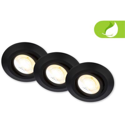 BRILONER LEUCHTEN Deckenleuchte "Einbauleuchte", schwarz, Leuchten, Deckenleuchte