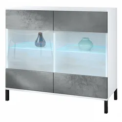 KOMMODE Bari Beton Dunkel Optik