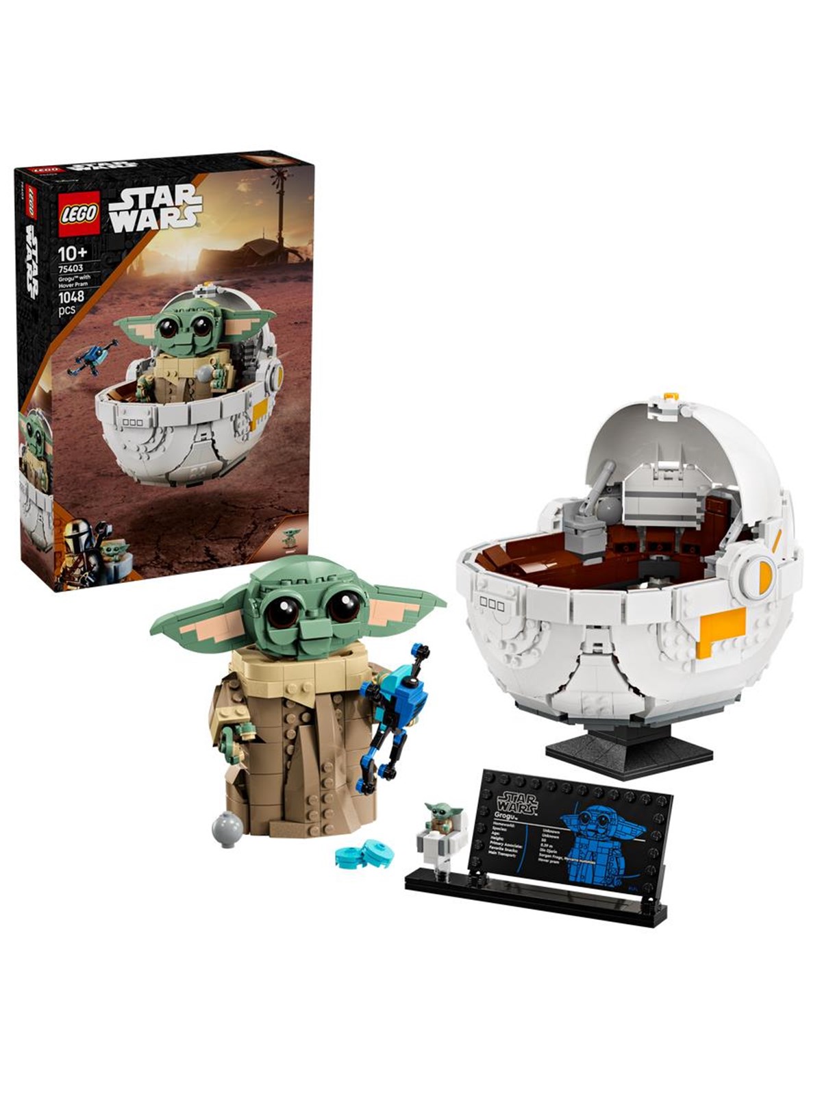 LEGO Star Wars 75403 Grogu in seiner Repulsorwiege
