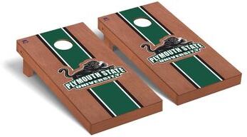 Skip's Garage Plymouth State PSU Panthers Rosewood Cornhole Board Set