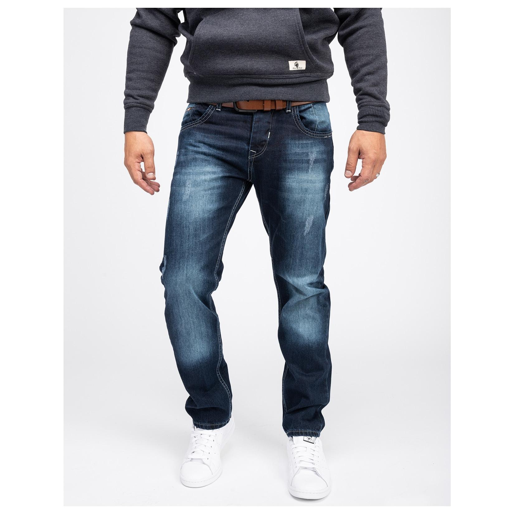 Rock Creek Jeans Comfort Fit Used-Look