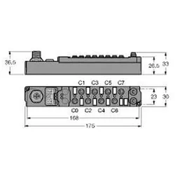 Turck piconet Stand-alone-Modul SCOB-0404D-0003