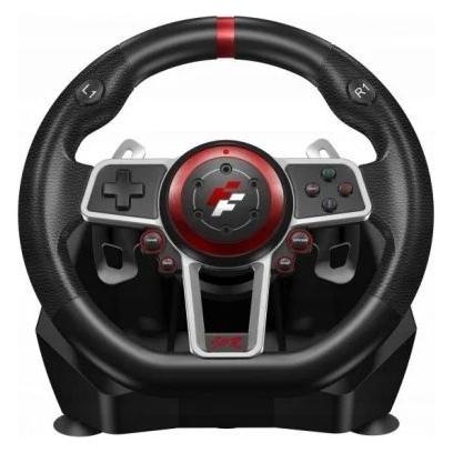 Flashfire ES900R - Kierownica 900 PC/PS4/Xbox/Switch + 3 pedały, 6 biegów (PC, PS4, Switch) (FF316059)