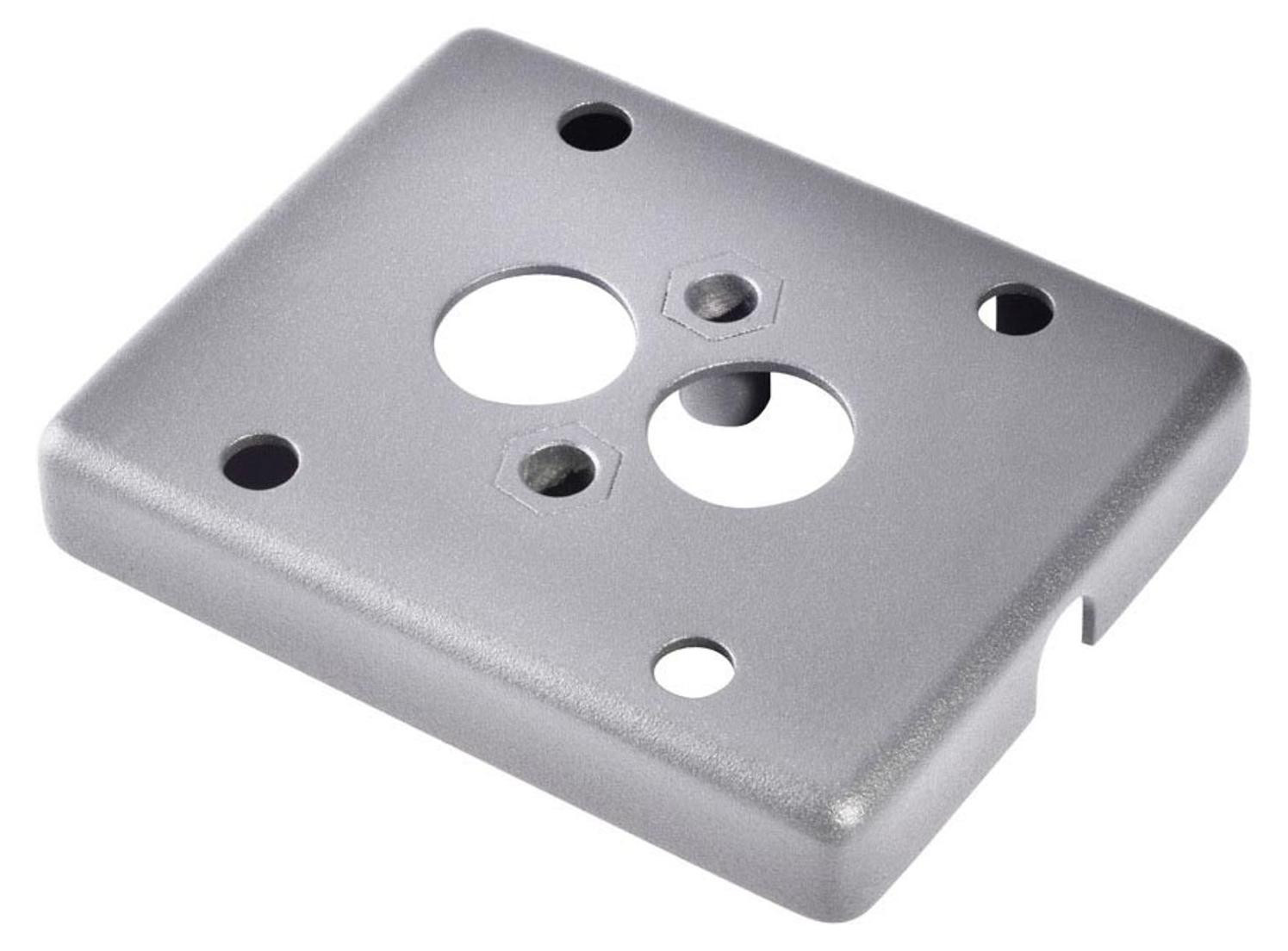 SLV 233214 Frame voor wandmontage, zilvergrijs