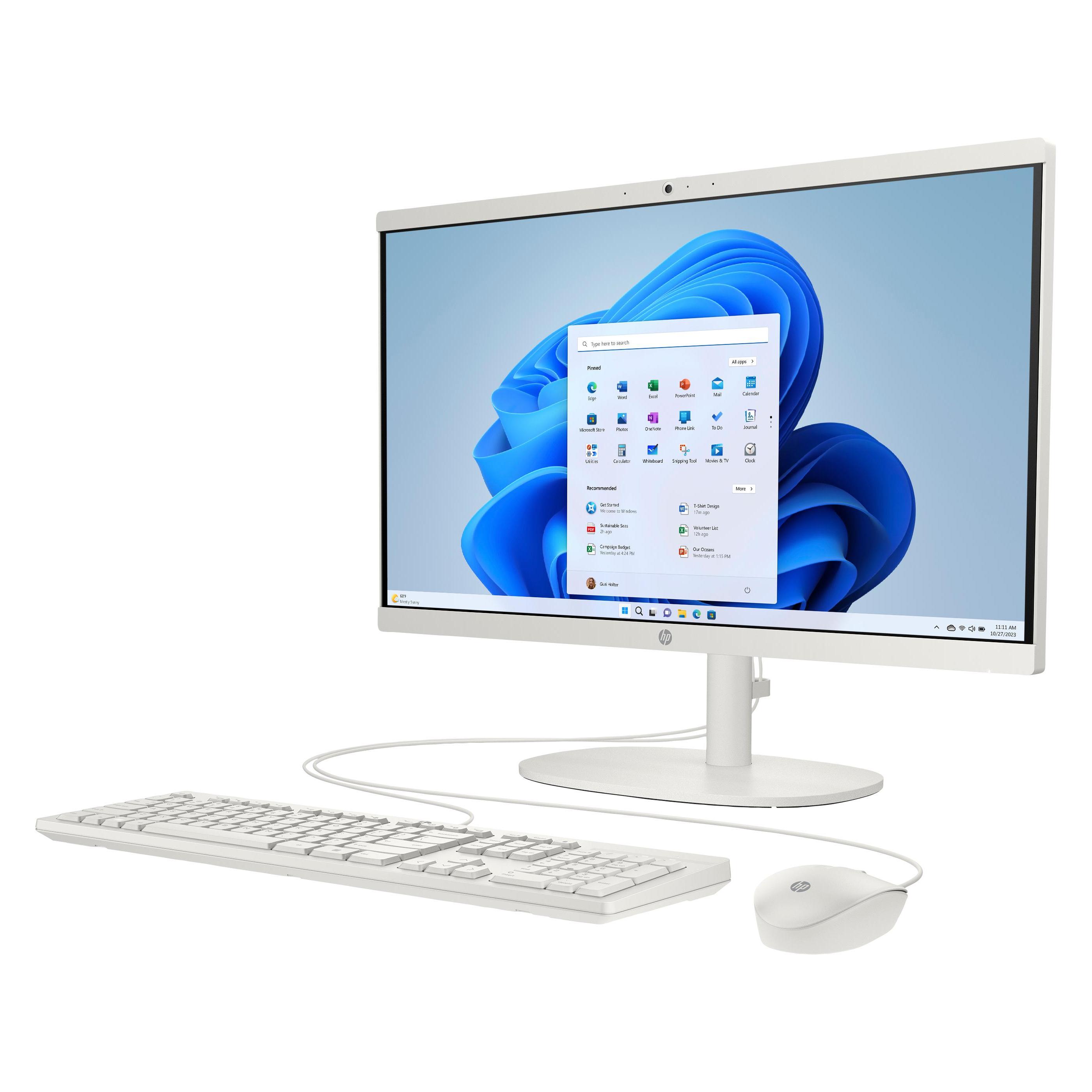 HP All-in-One Desktop 22-dg0011nc (512 GB, 8 GB) (DK4E5EA)