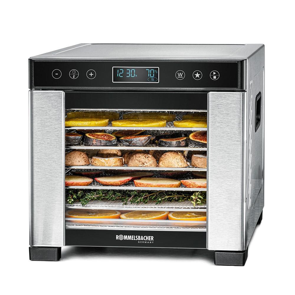 Rommelsbacher DA 650 Dörrautomat Edelstahl/schwarz 600W
