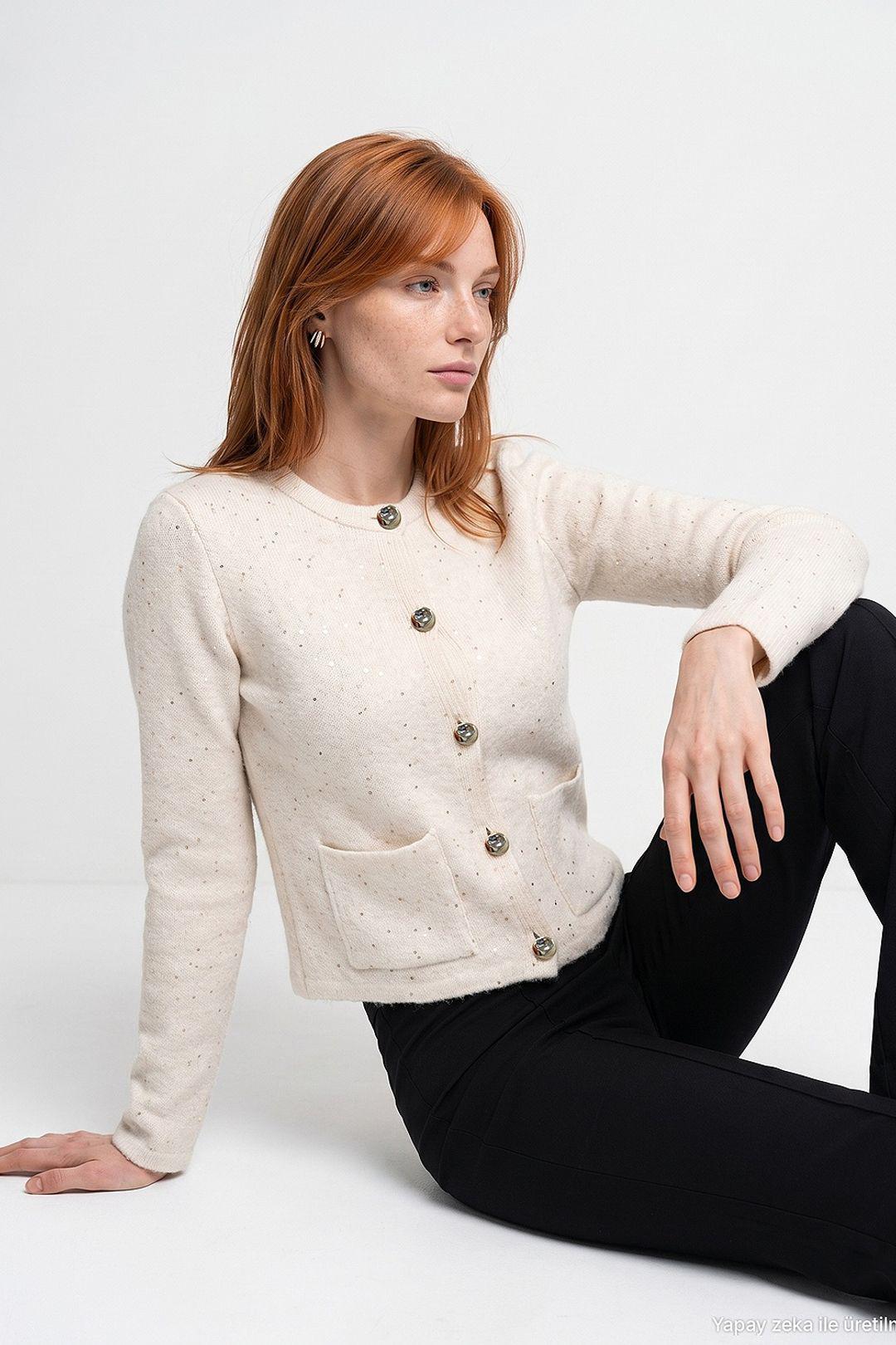 Damen Strickcardigan