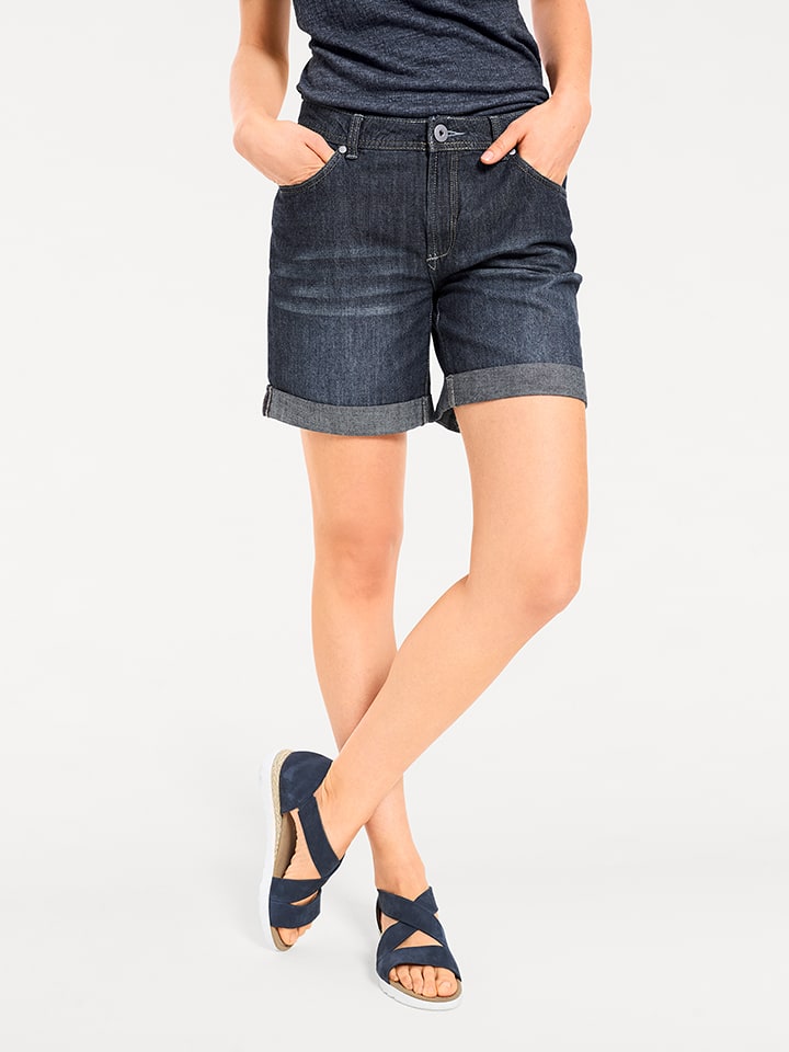 Heine Jeansshorts in Dunkelblau - 36