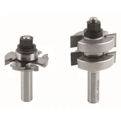 Freud Verstellbares Nut-und-Feder-Fräserset von  Schaft 12 mm - F03FR02432