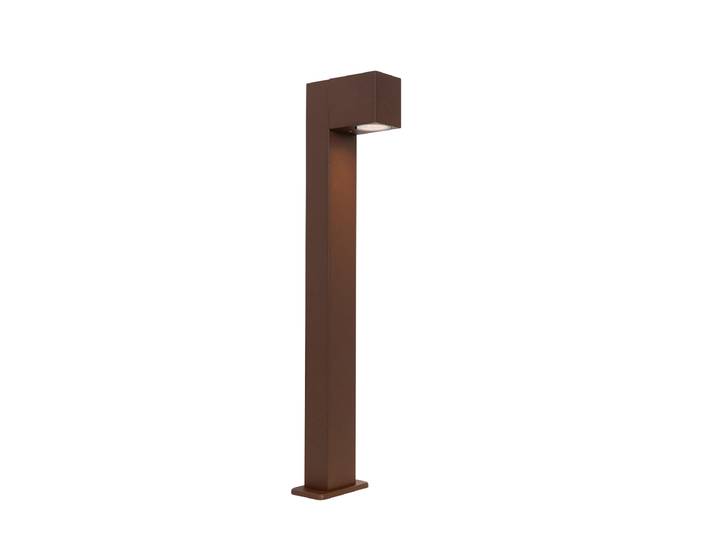 Lampadaire d'extérieur industriel brun rouille 65 cm IP44 -