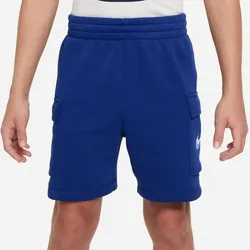 NIKE Kinder Shorts Sportswear Standard Issue, Größe S in Blau Blau