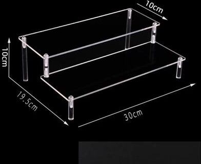 Uplift Picks Clear Acrylic Display Stand For Figures Cupcakes And Perfume 13