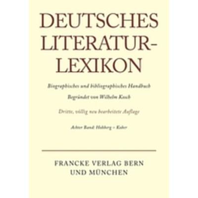 Deutsches Literatur-Lexikon / Hohberg- Kober, Gebundene Ausgabe von Wilhelm Kosch, De Gruyter, 978-3-907820-08-7