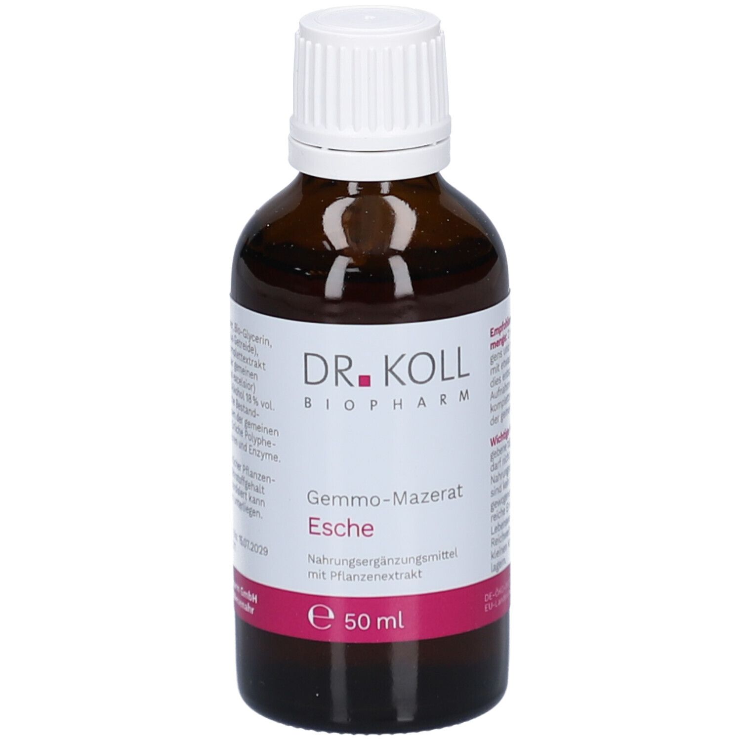 Gemmo-Mazerat Esche Dr.Koll Fraxinus excelsior Tro 50 ml Tropfen