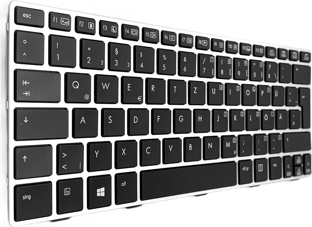 T-ProTek Toetsenbord met verlichting en zilveren frame voor HP EliteBook Revolve 810 G3 (L8T29EA)