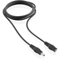 ledscom.de Verlängerungskabel für Stecksystem ATOM, 1 m, schwarz