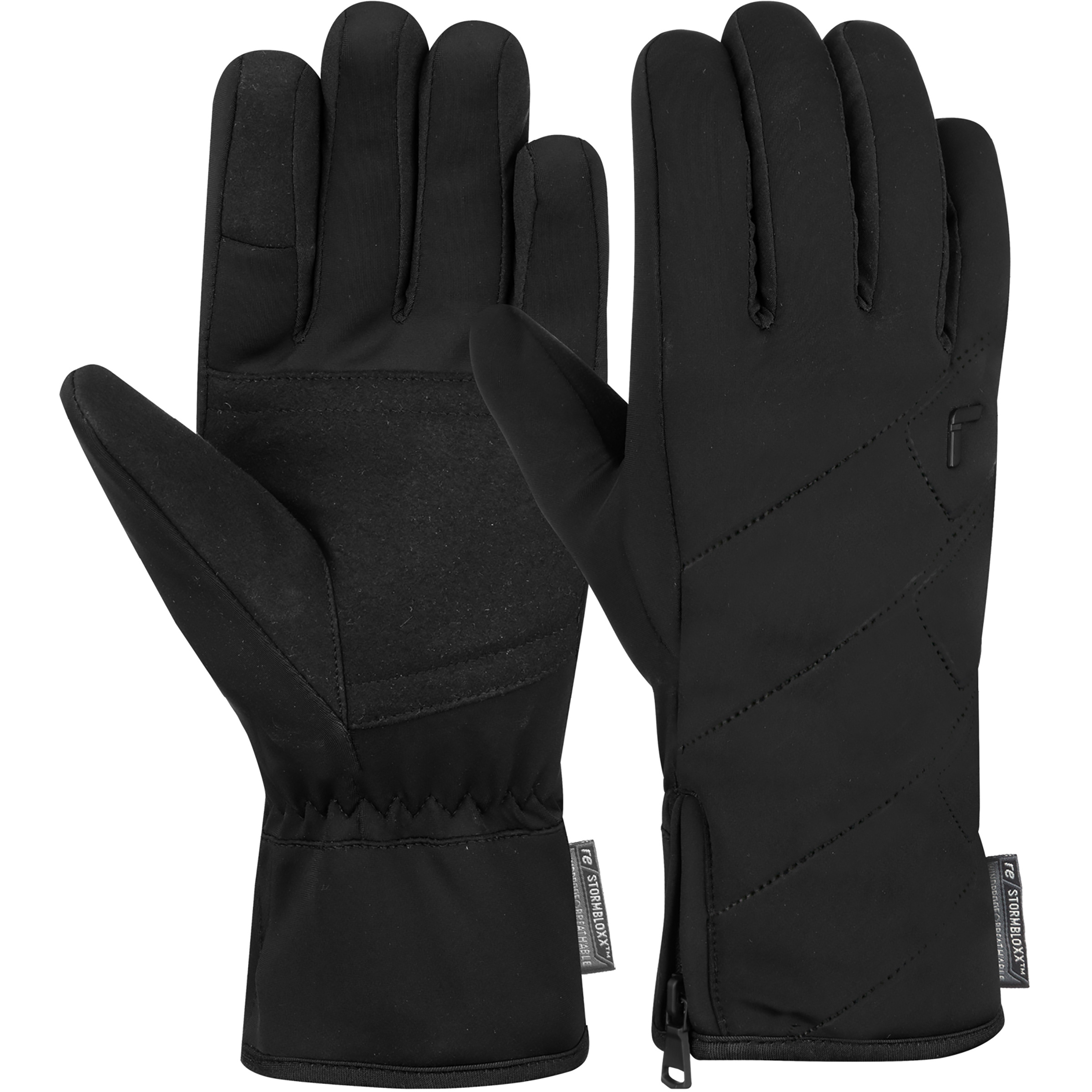 Reusch Loredana Stormbloxx Touch-Tec Damen Fingerhandschuhe schwarz Größe 8.5 Trekking Wasserabweisend Wasserabweisend