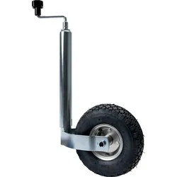 Berger Deichsel Stützrad 150 kg Raddurchmesser 26 cm