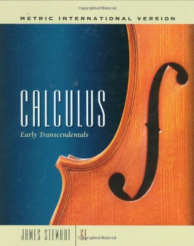 James Stewart - Calculus, Early Transcendentals, International Metric Edition - Preis vom 16.10.2026 11:41:07 h