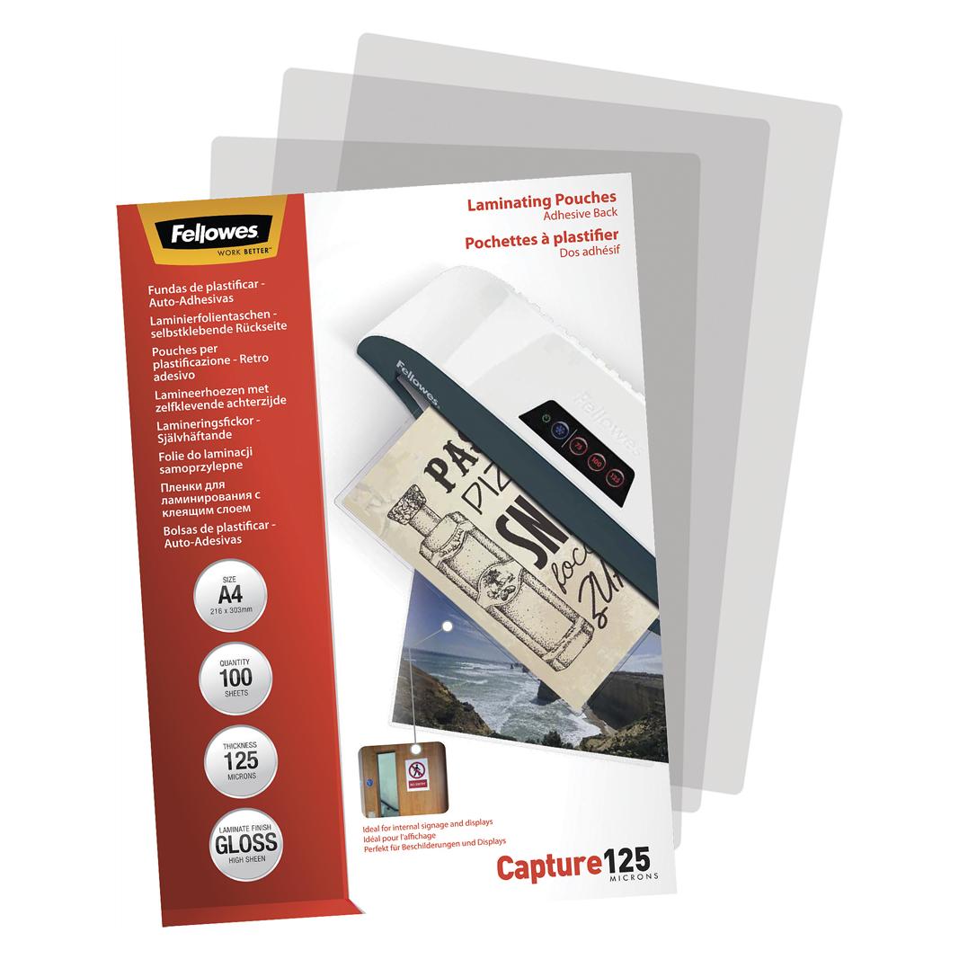 Fellowes Capture 125 (A4, 100 Stk., 125 µm) (5328901)