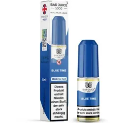 Blue Time NicSalt Liquid by Bar Juice 5000 10ml / 10mg