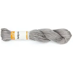 buttinette Perlgarn, grau, 25g-Strang