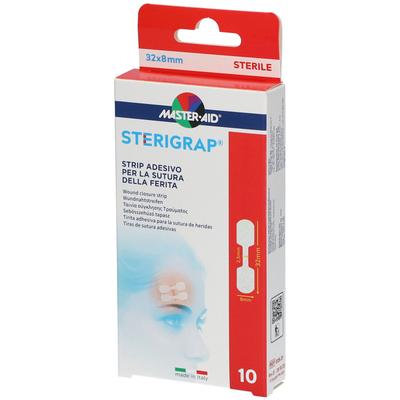 Sterigrap Wundnahtstreifen 8x32 mm Knochenform 10 St Pflaster