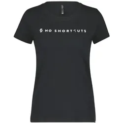 SCOTT T-Shirt Damen No Shortcuts | black