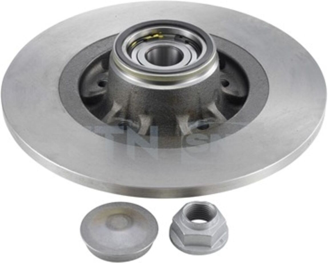 Bremsscheibe SNR KF155.94U hinten, voll, 1 Stück