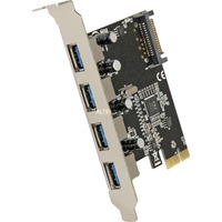 PCI Express Karte > 4x USB 3.0, USB-Controller Retail