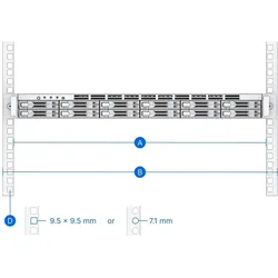 Synology RAILKIT RKS-01, NAS Zubehör